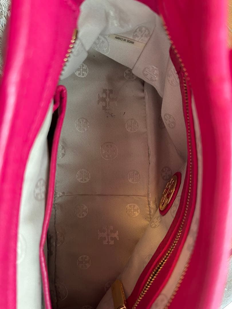 TORY BURCH トリーバーチ ハンドバッグ　ショルダーバッグ　ピンク