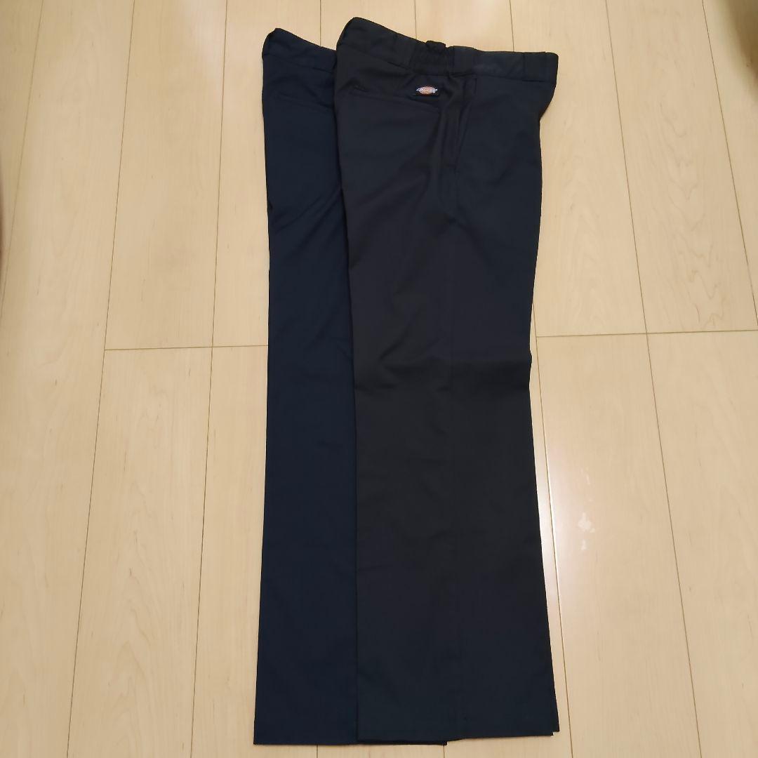 Dickies(R) × BEAMS 別注 874 Mサイズ2本(黒/紺）