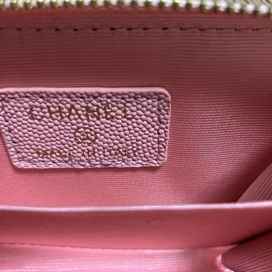 CHANELフラグメントケース　ケース　ピンク　小銭入れ　ノベルティ新品
