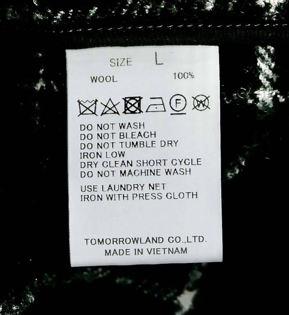 5.94万円 TOMORROWLANDボイルドウール サブマリンジャケット L