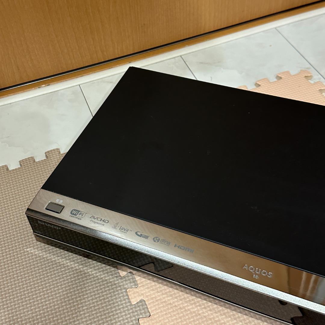 概ね美品 SHARP BD-W1600 ブルーレイレコーダー TB フルセット