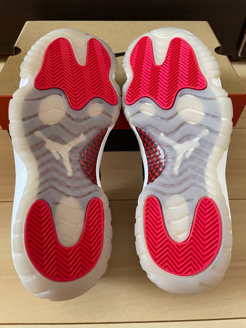 AIR JORDAN 11 RETRO LOW IE BRED 黒赤 27cm