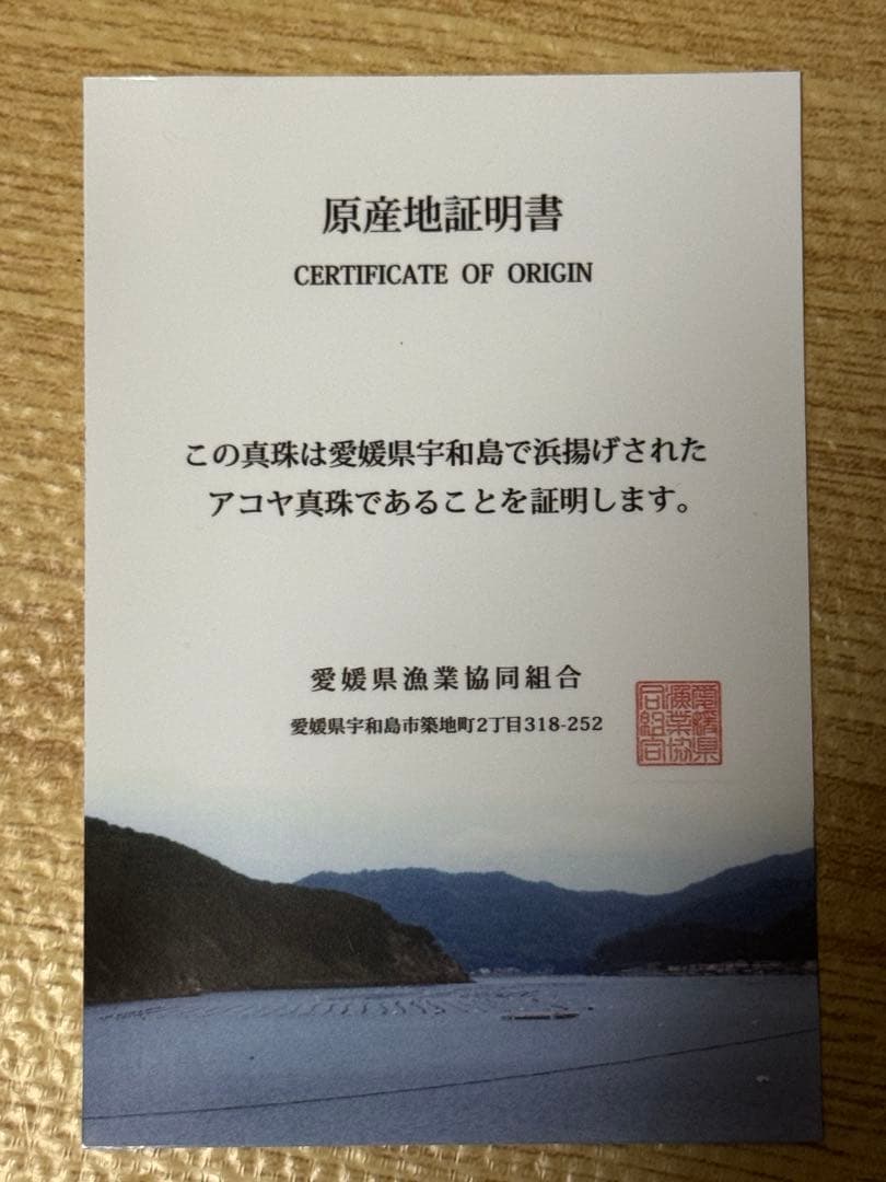 真珠科学研究所 オーロラ花珠 アコヤ真珠 ネックレス ピアスセット 8.5mm