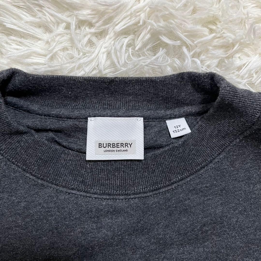 【大人も！】BURBERRY キッズ ホースフェリー ロゴ 12Y現行 152