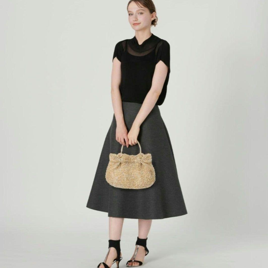 アンテプリマ 限定 ステッラホワイト ワイヤーグリッター バッグ ななめがけ