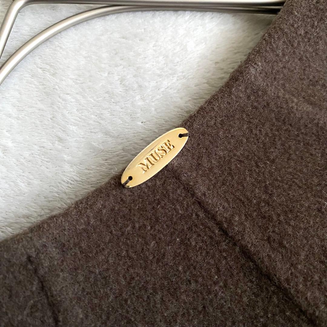 【ほぼ未使用✨】ドゥーズィエムクラス　victorian リバーノーカラーコート