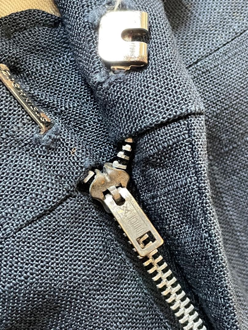 古*◯様 極太 50s リネン スラックス ネップ ギャバ ロカビリー