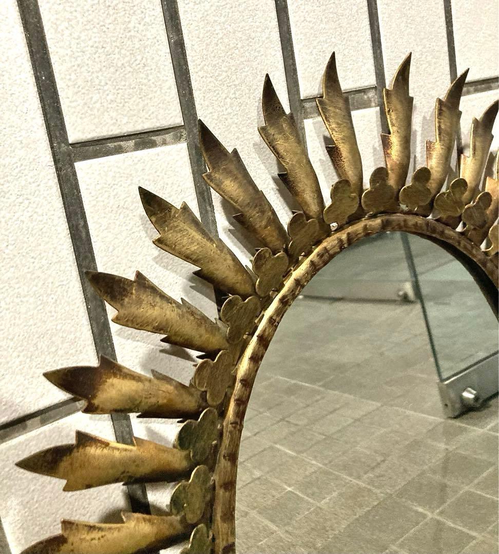 フランス製 サンバースト ミラー アンティーク sunburst mirror