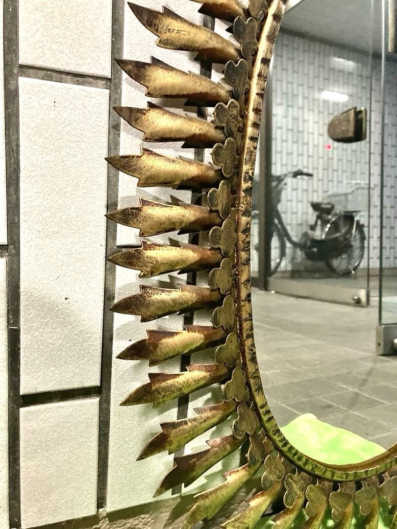 フランス製 サンバースト ミラー アンティーク sunburst mirror