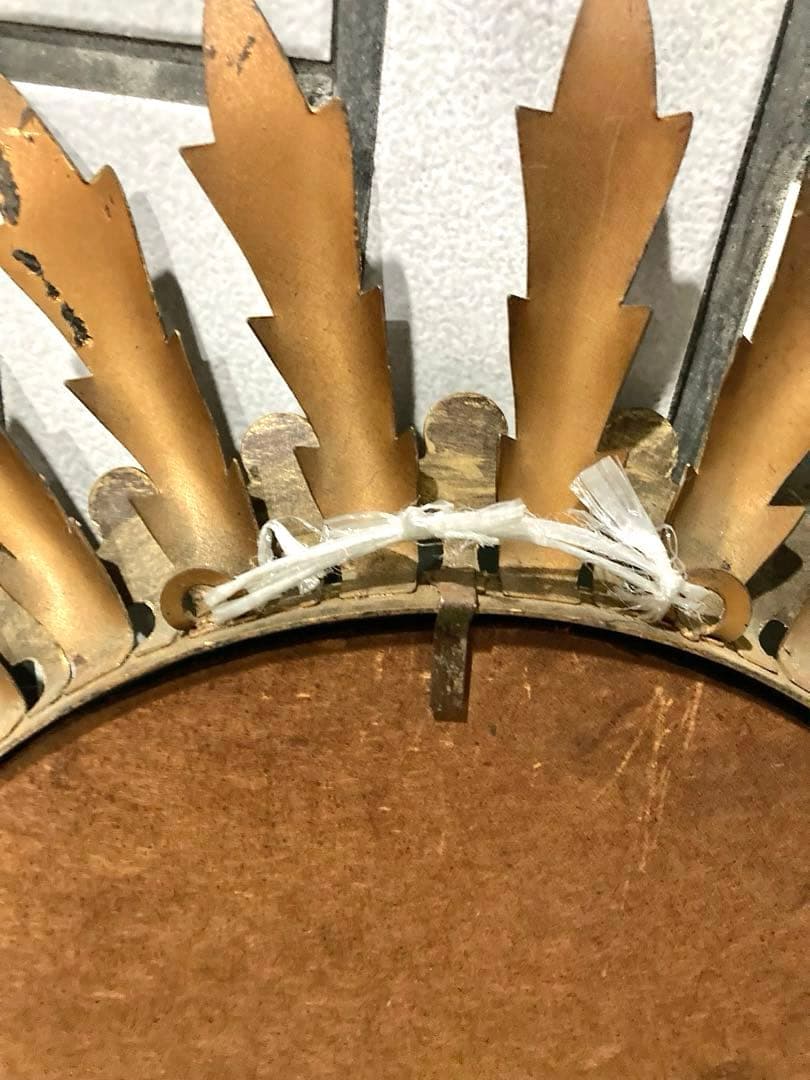 フランス製 サンバースト ミラー アンティーク sunburst mirror