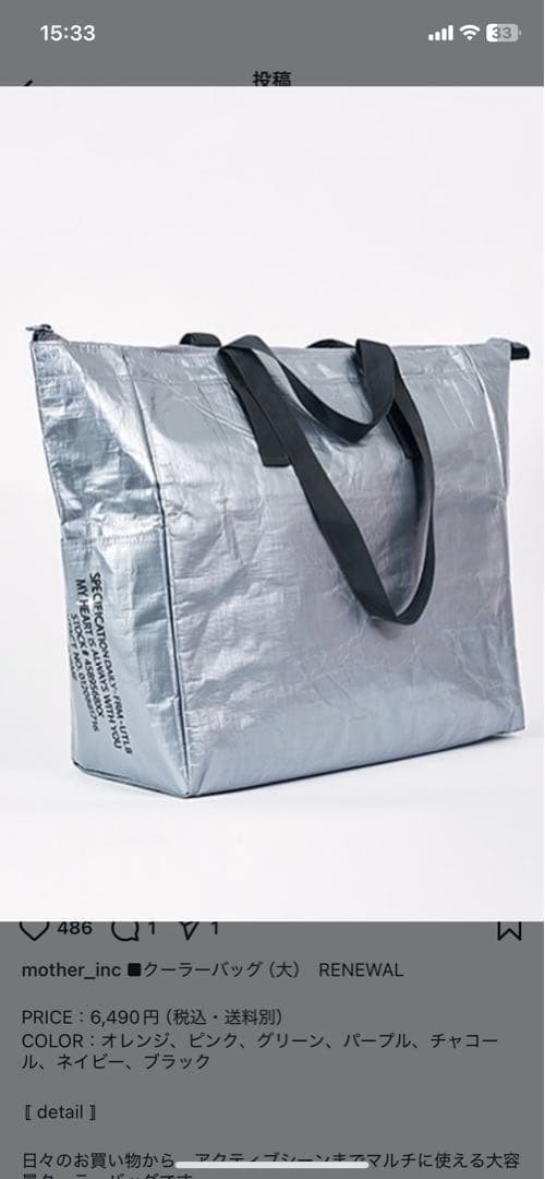 forme 東原亜希 COOLER BAG 3つセット