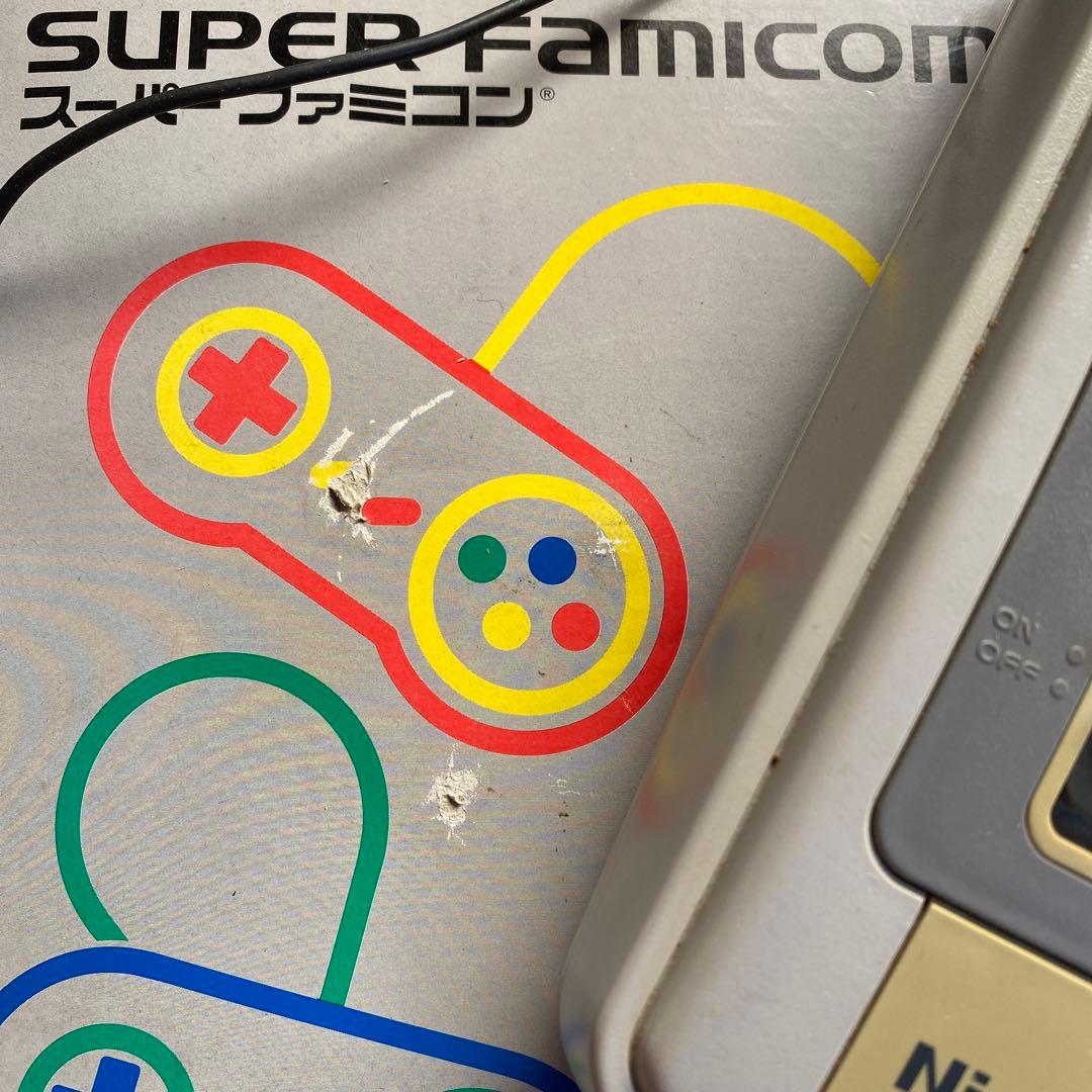 Nintendo ゲーム機本体 ニンテンドースーパーファミコン カセットセット