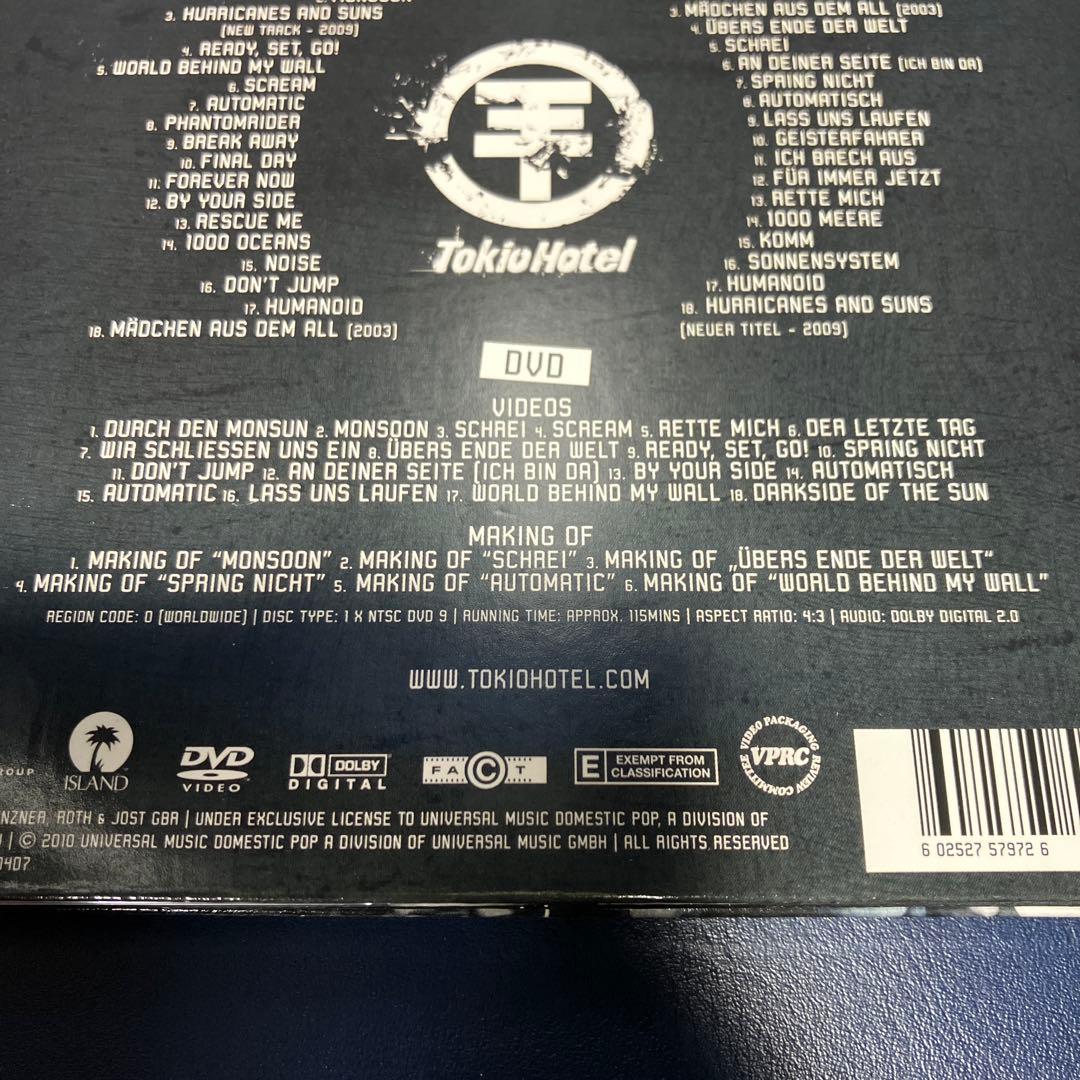 ■[廃盤/2CD+DVD]Tokio Hotel ベストアルバム「BEST OF