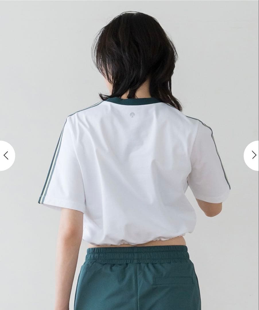 【SUKALA】ラインクロップドTee