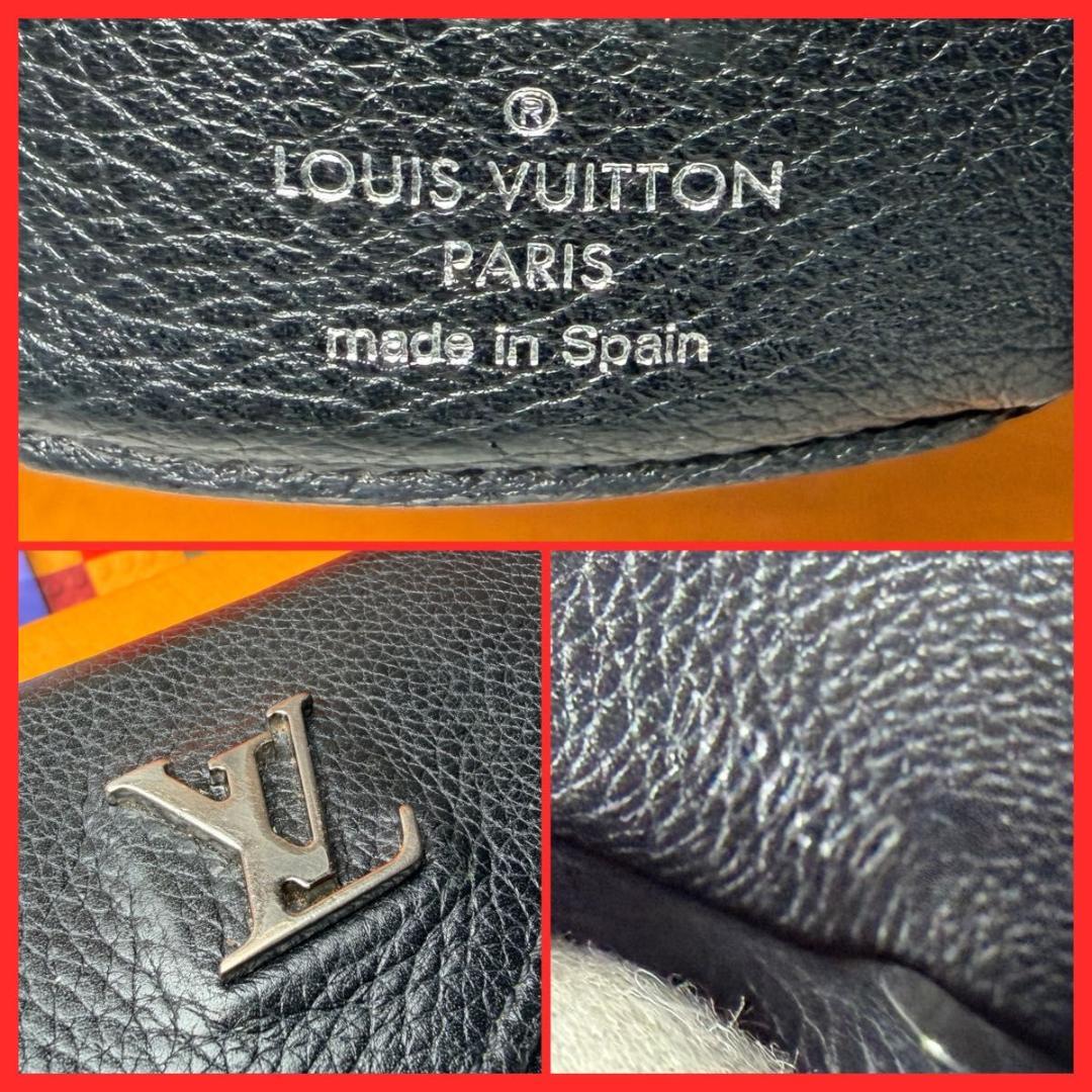 【セール中！】ルイヴィトン ポルトフォイユ・ロックミニ　三つ折り財布 ノワール