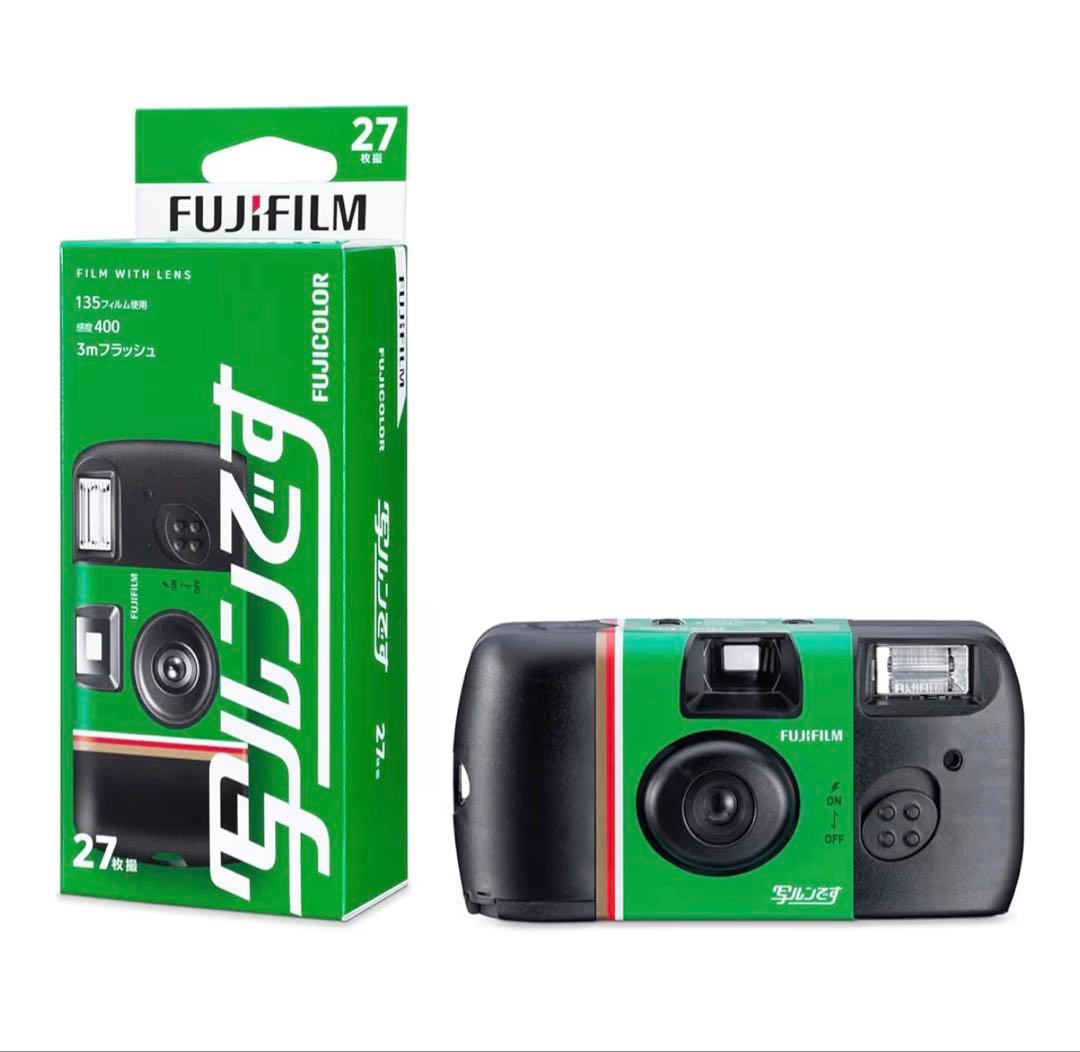 FUJIFILM 使い捨てカメラ 27枚撮り10個