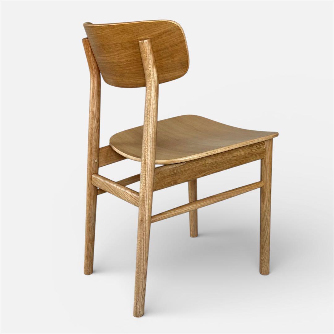 無印良品　MUJI　オーク材　ダイニングチェア　①② 2脚セット