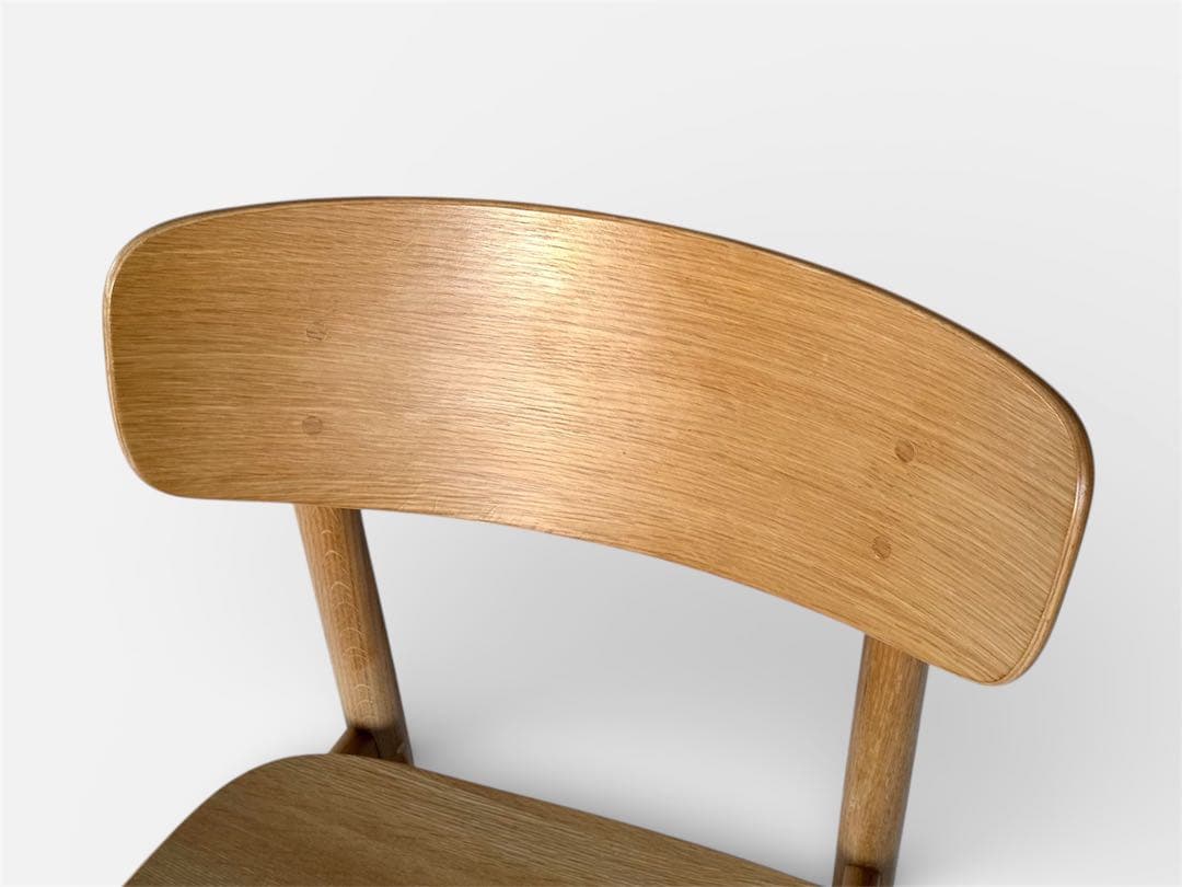 無印良品　MUJI　オーク材　ダイニングチェア　①② 2脚セット