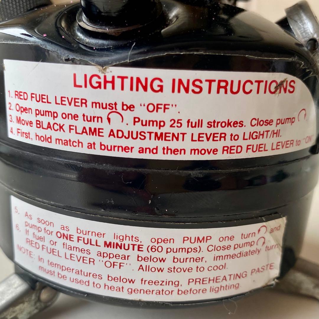 Coleman PEAK 1 コールマン400A バーナー黒ピーク1 キャンプ