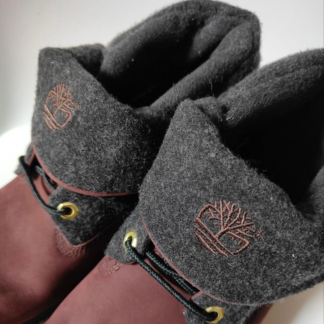 良品　ティンバーランド ロールトップブーツ　9.5W　27.5cm相当