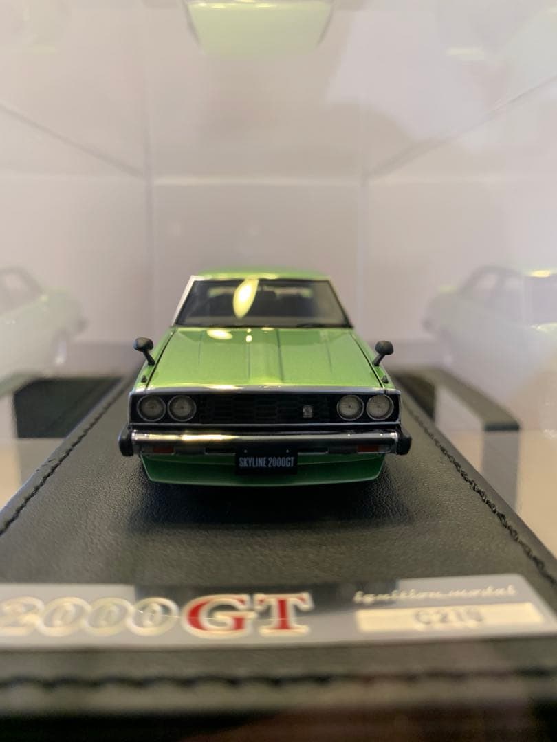 イグニッションモデル　1/43 スカイライン　GT-EL C210 グリーン