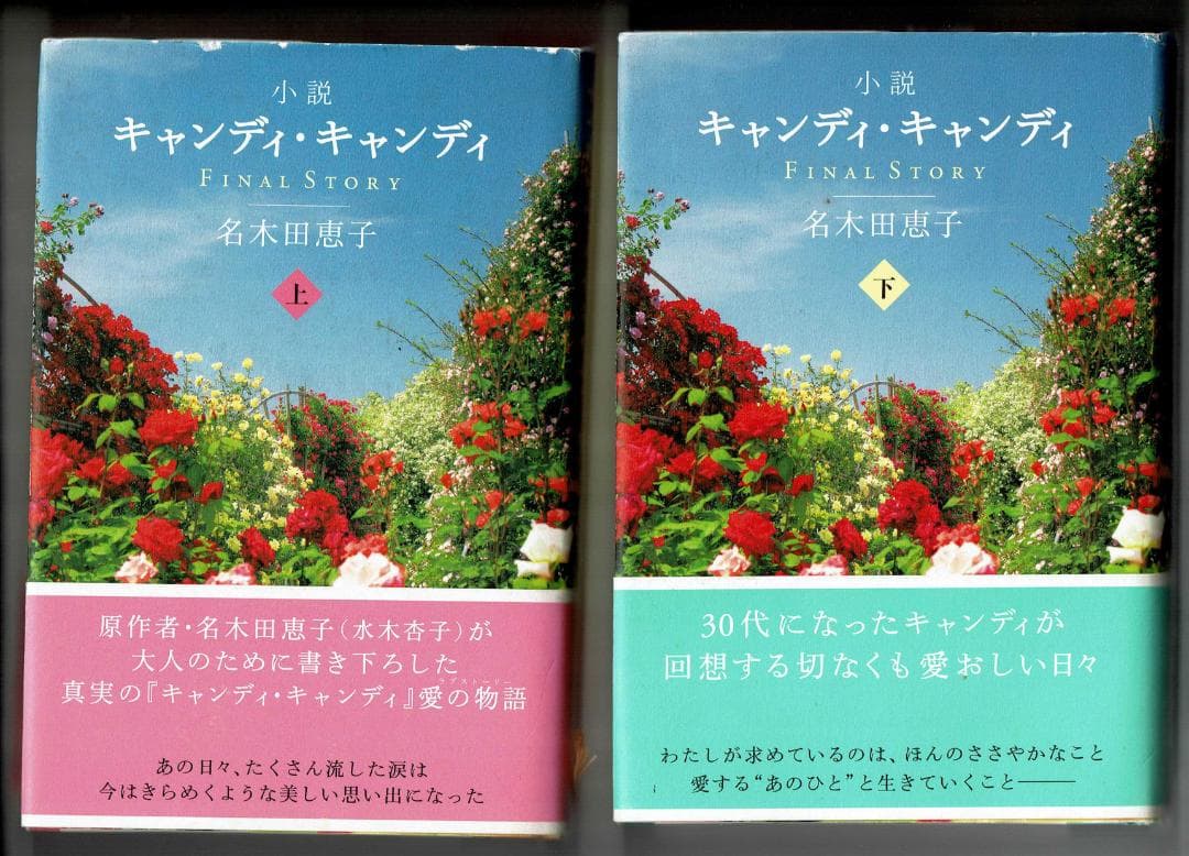 初版 絶版 中古 キャンディ・キャンディ FINAL STORY 上巻下巻セット