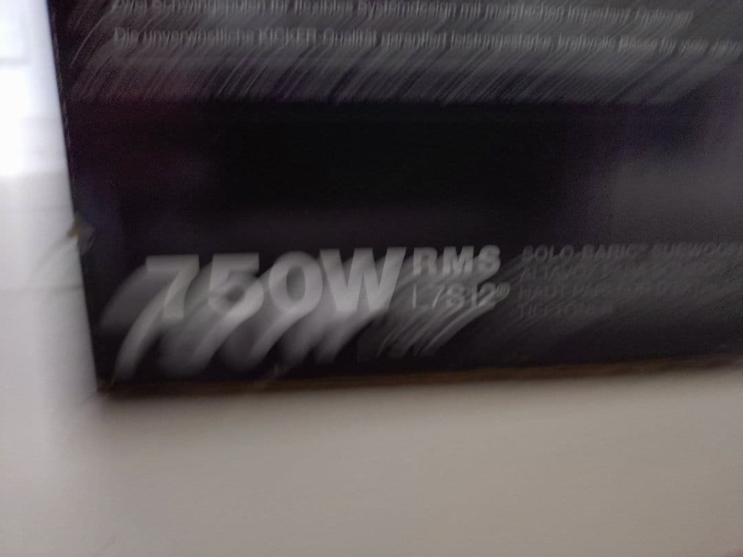 kicker L7S12 キッカー ソロバリック サブウーファー