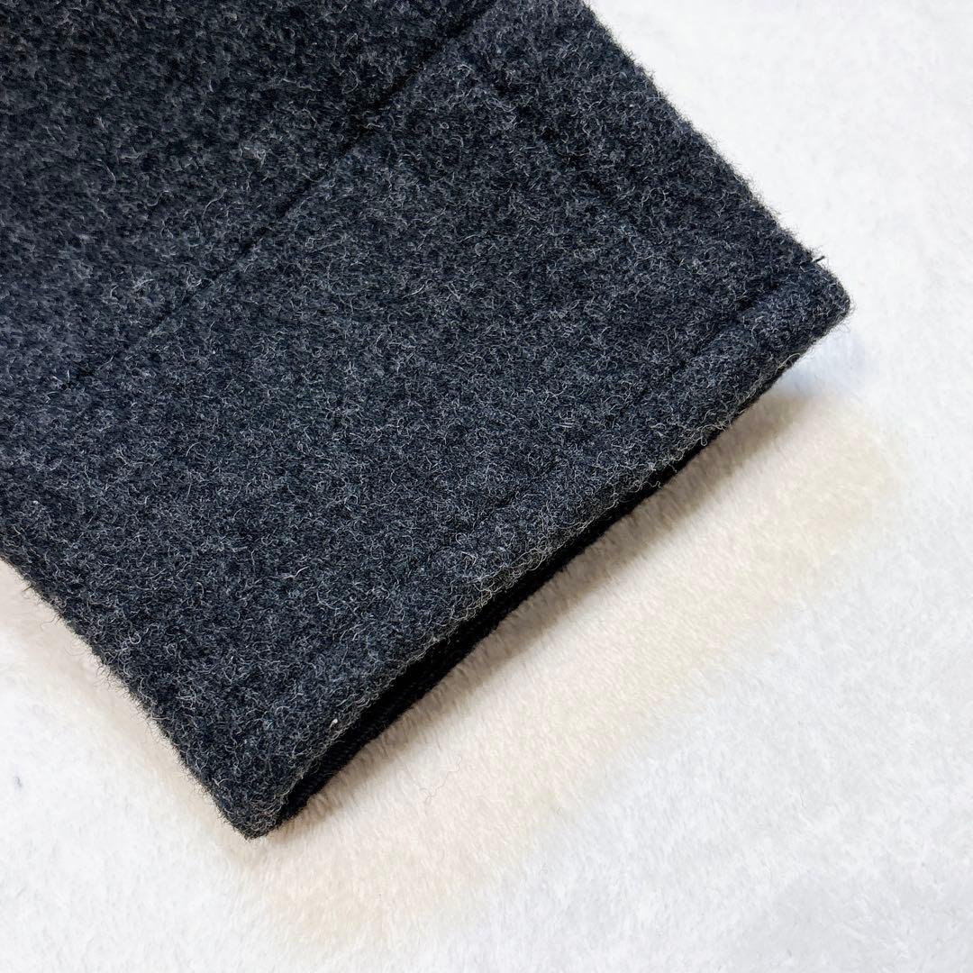 新品同様✨　danton ピーコート　ダークグレー　38 ウールモッサ