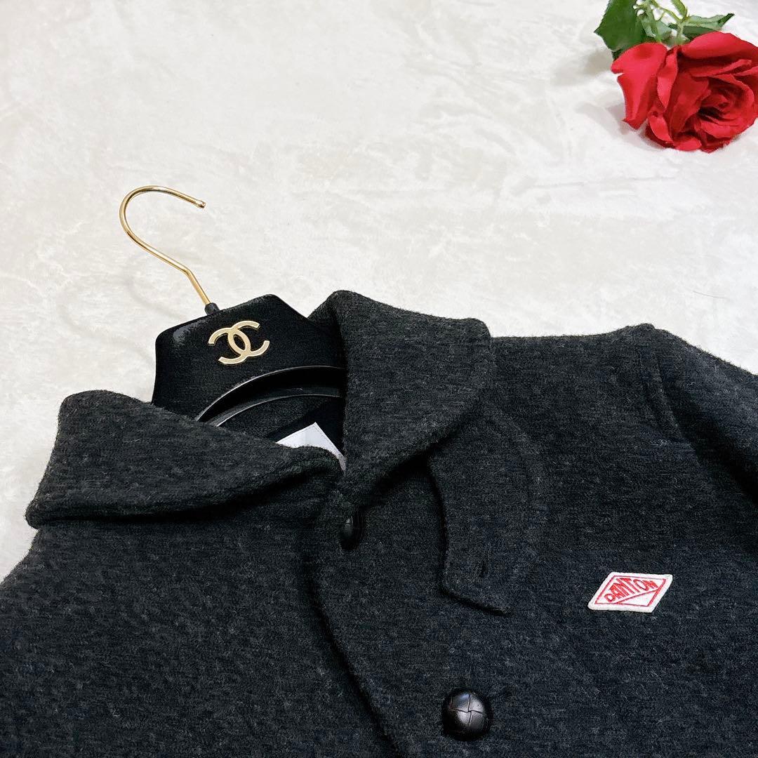 新品同様✨　danton ピーコート　ダークグレー　38 ウールモッサ