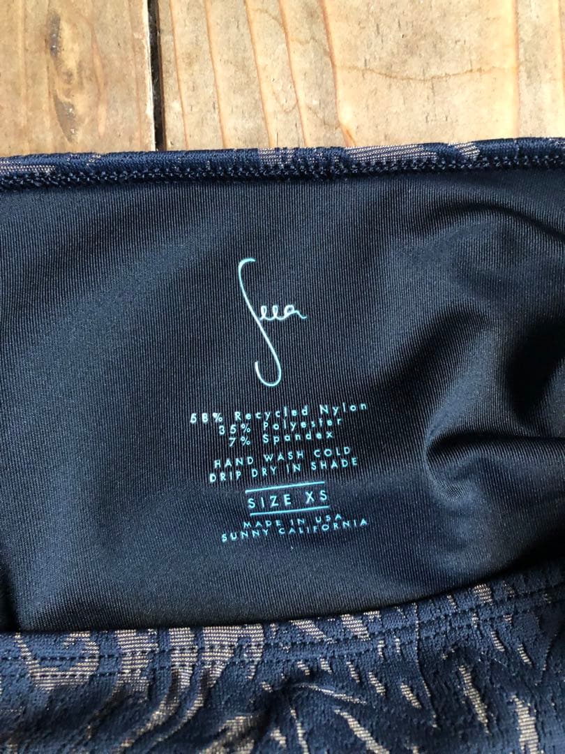 seea セパレート水着 ビキニ上下　XS/S