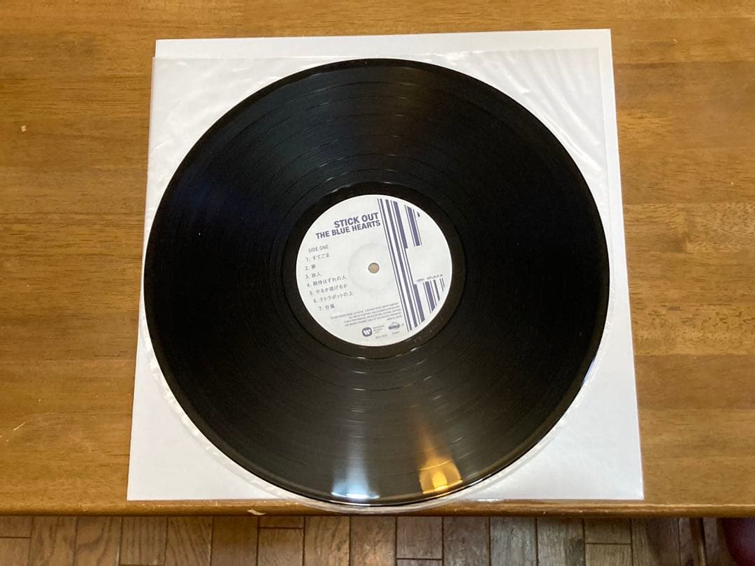 THE BLUE HEARTS \"STICK OUT\" レコード
