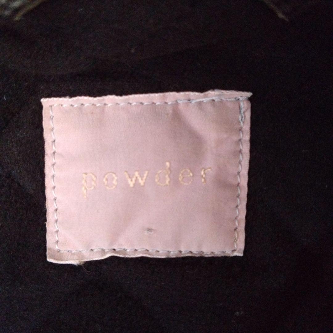 POWDERスタジャンレザーヴィンテージサンタクロース熊ピンクハウスクリスマス