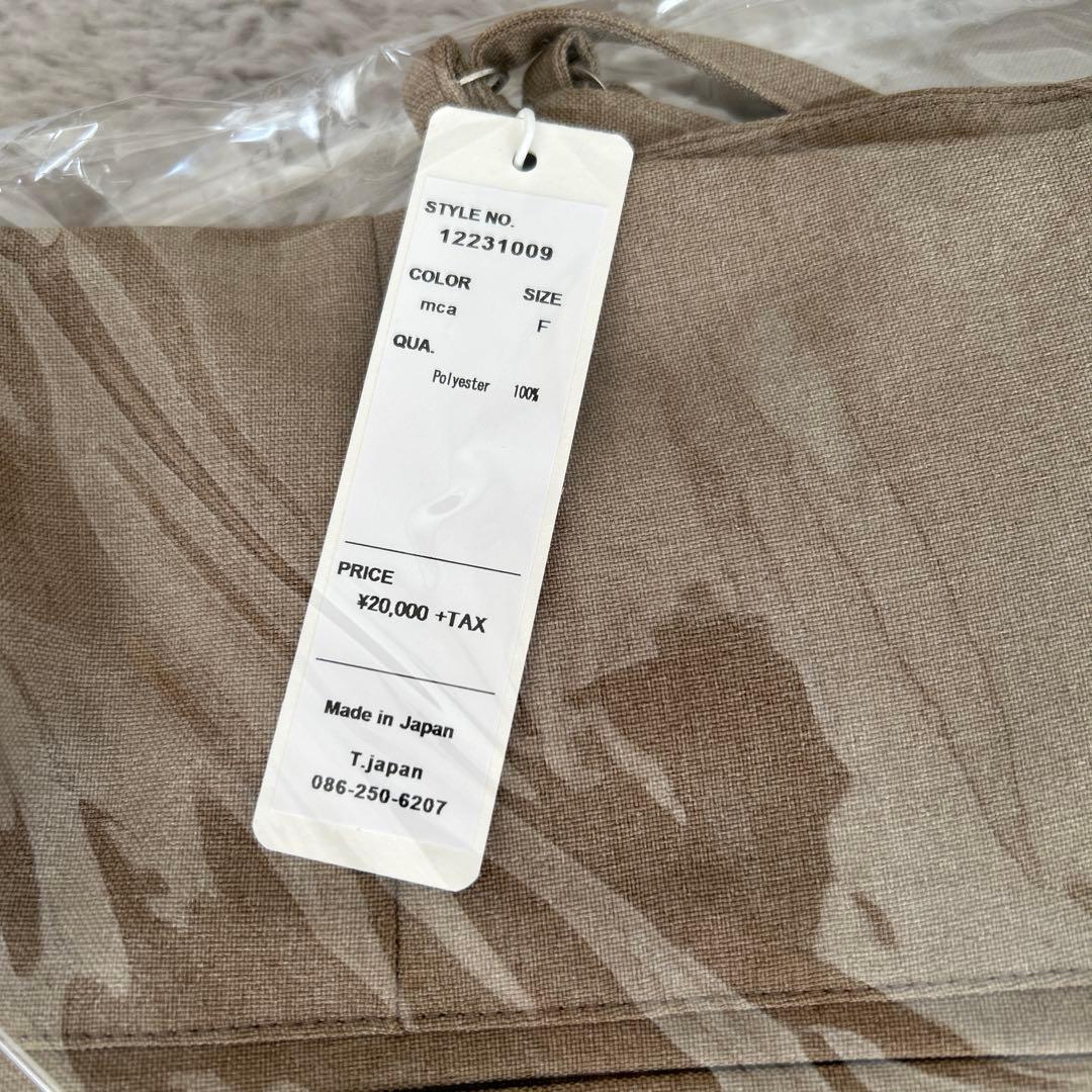 新品未使用　T. japan strap pants sand