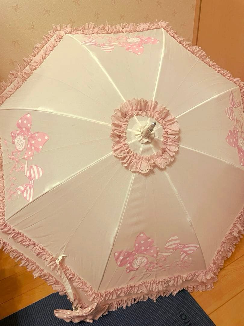 Angelic Pretty フリルピンクリボン 日傘