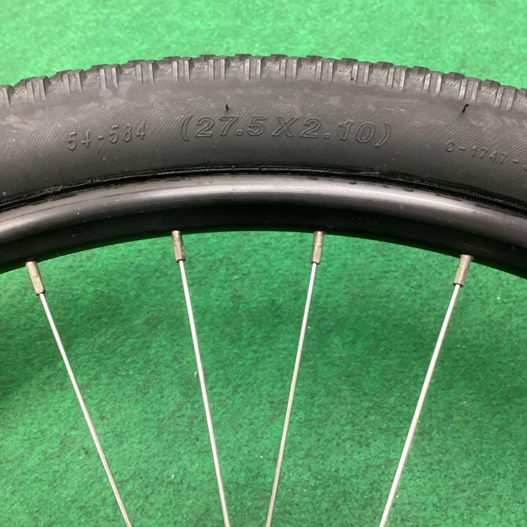 アルミリム　後輪 27.5x2.10 タイヤ 外装8段 ディスク 27.5インチ