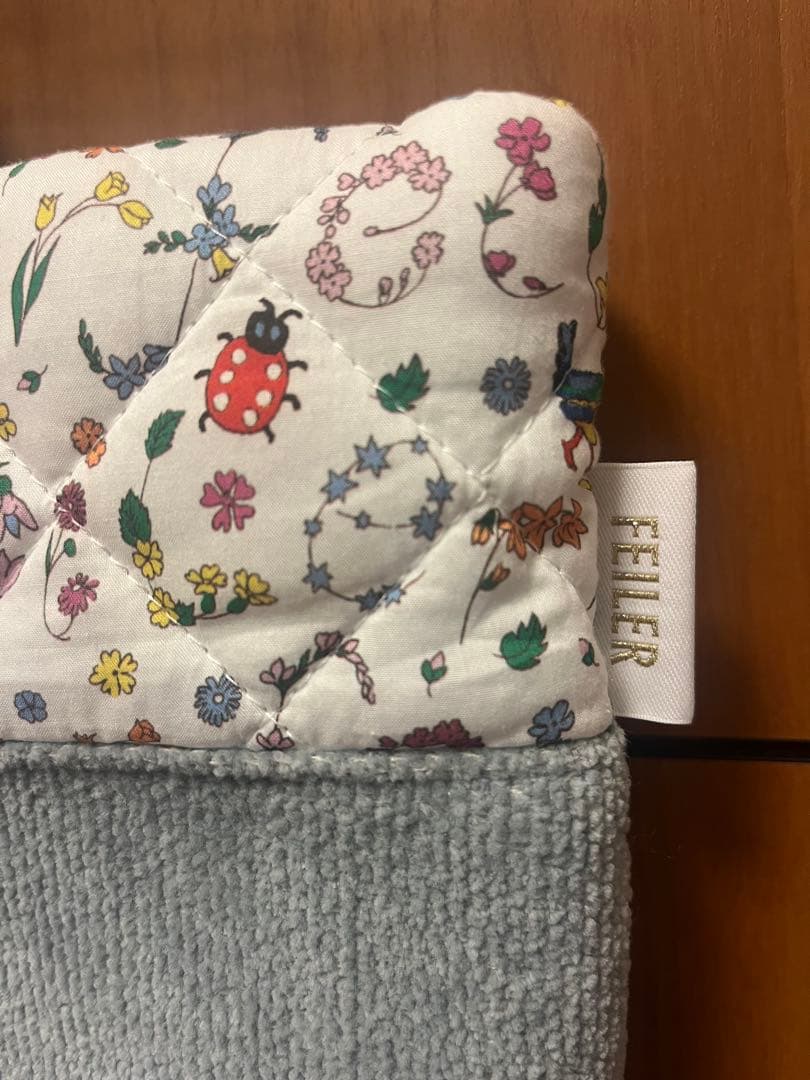 【美品】フェイラー　ハイジ　ガーデン　リバティ　グレー　限定品