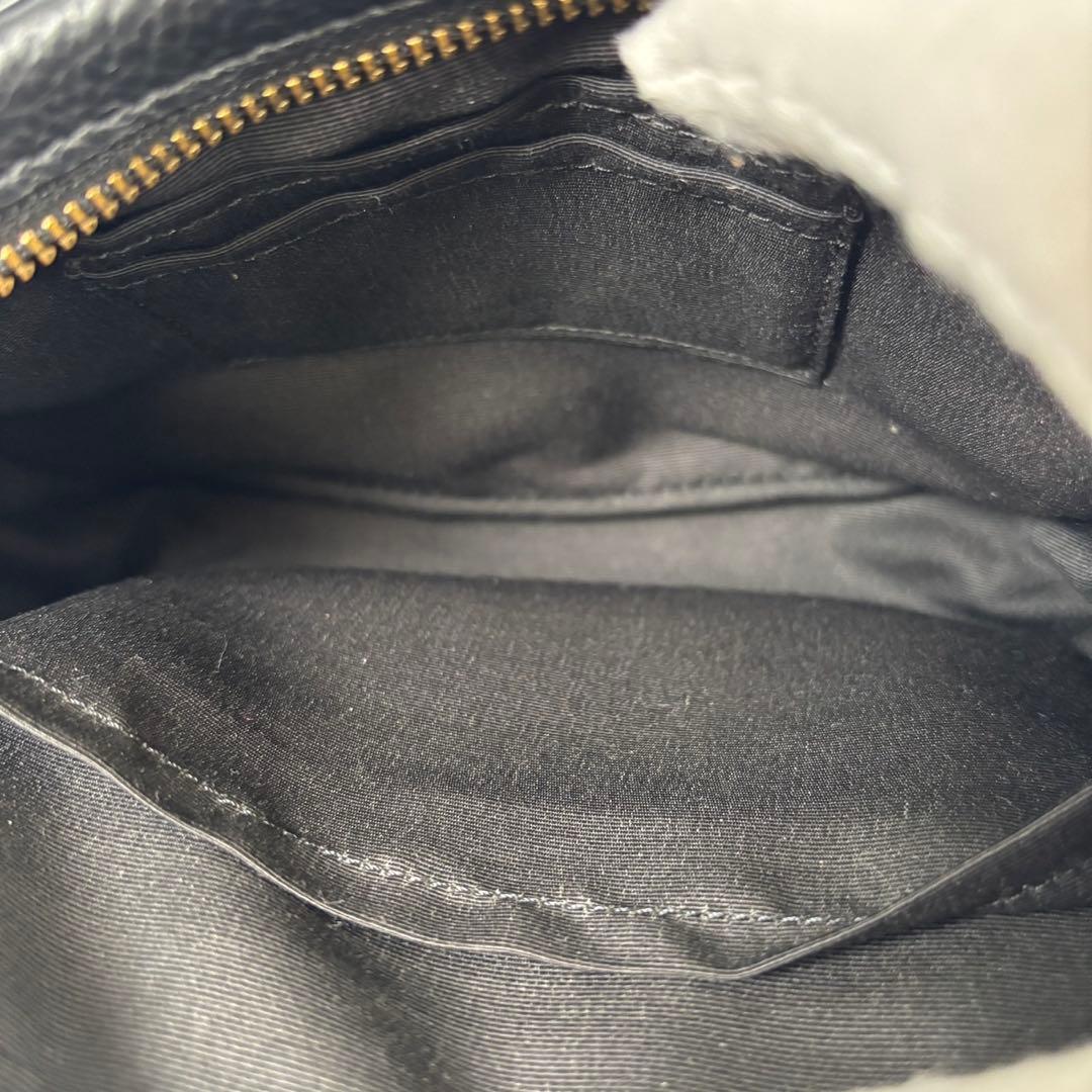 美品 COACH コーチ ショルダーバッグ 斜め掛け カメラバッグ ブラック