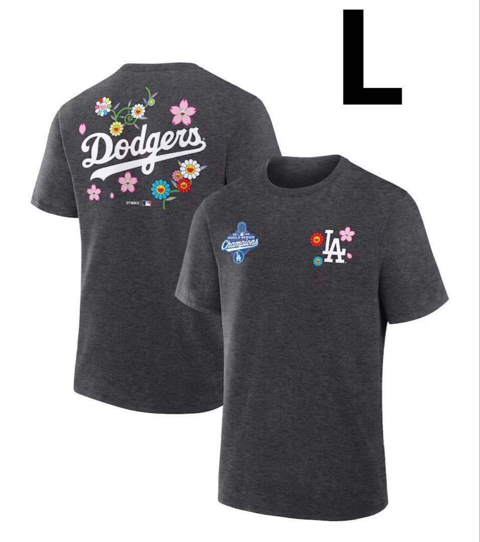 村上隆×ドジャース　2025年ワールドシリーズ優勝Tシャツ