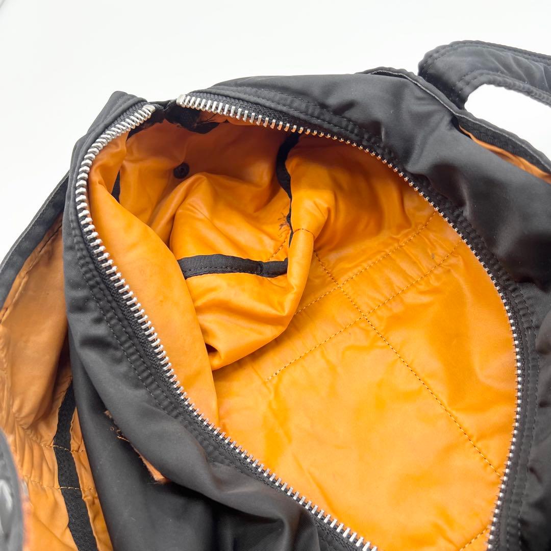 廃盤✨良品　PORTER　ポーター　ミニボストン　タンカー　黒　L　ドラムバッグ