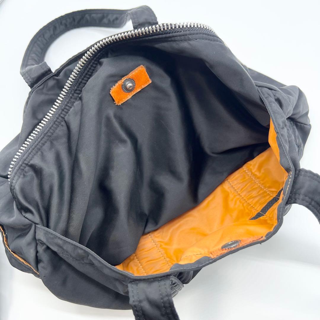 廃盤✨良品　PORTER　ポーター　ミニボストン　タンカー　黒　L　ドラムバッグ