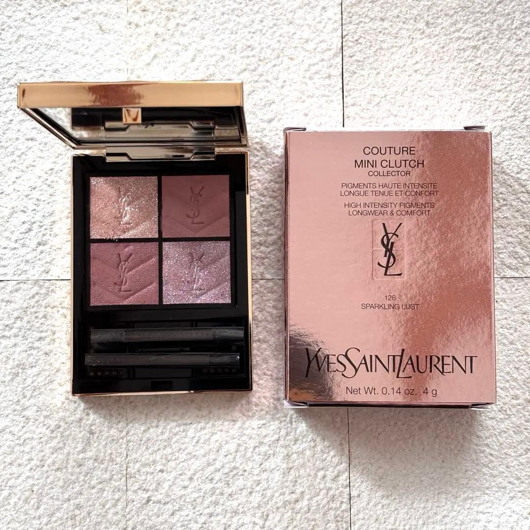 イヴ・サンローラン　クチュールミニクラッチ　126