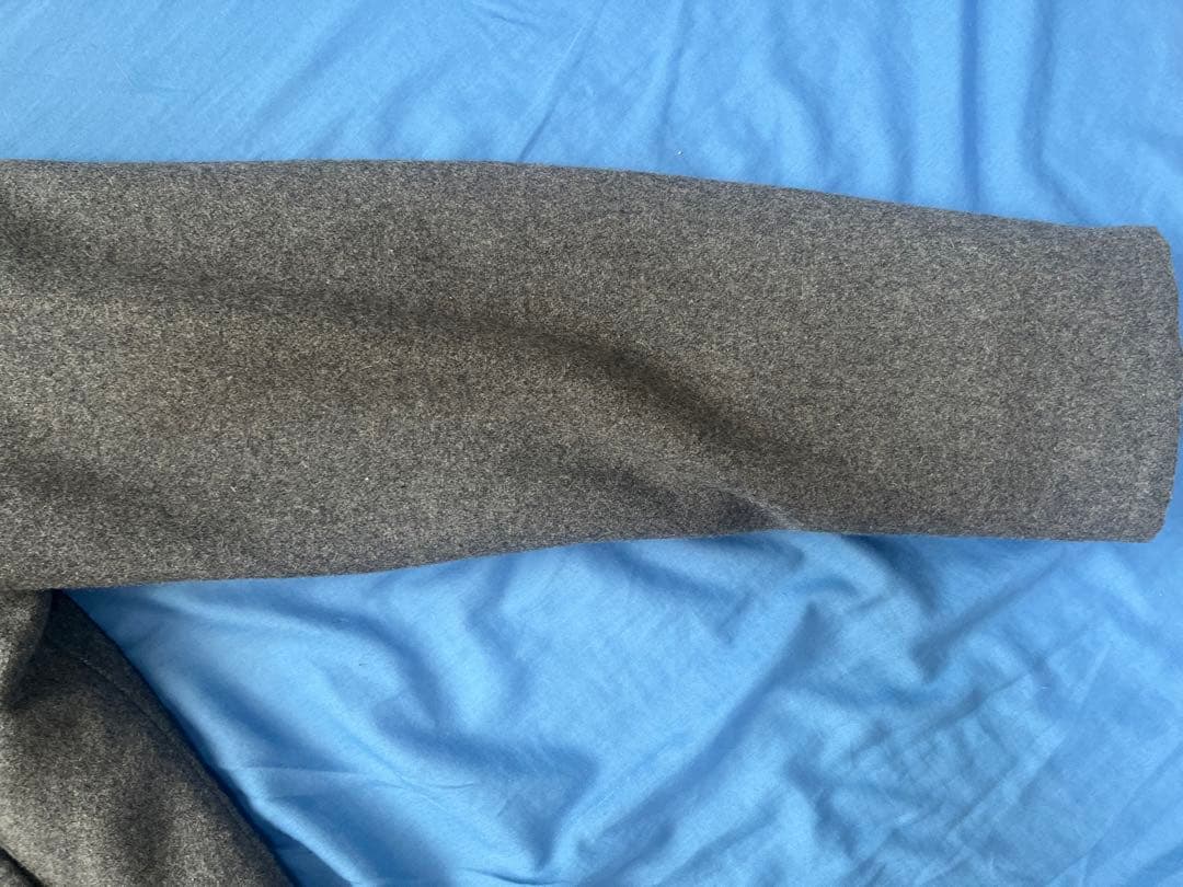 Brixton ブリクストン ウールジャケット 丸襟 サイズM メンズ グレー