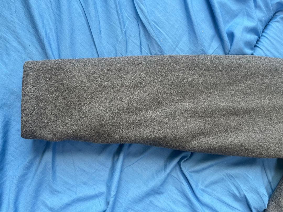 Brixton ブリクストン ウールジャケット 丸襟 サイズM メンズ グレー