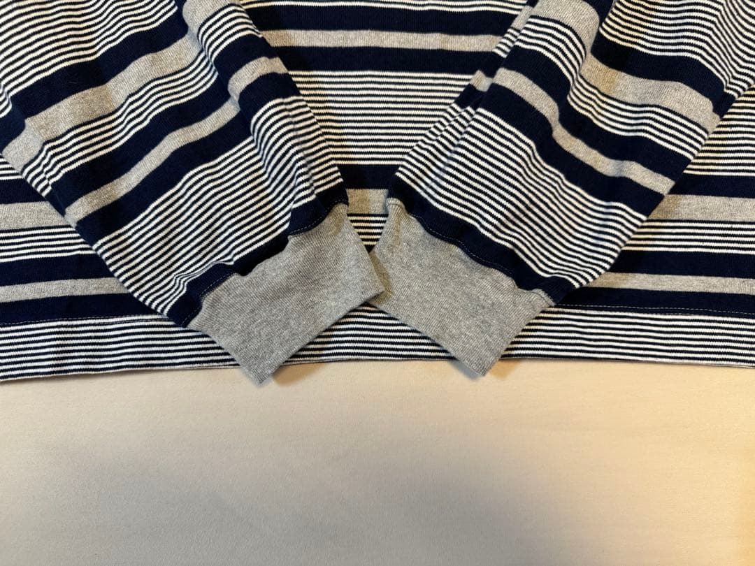 everyone border long sleeve tee ボーダー XL