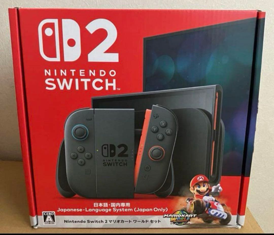 新品未開封 任天堂スイッチ2 マリオカート付き