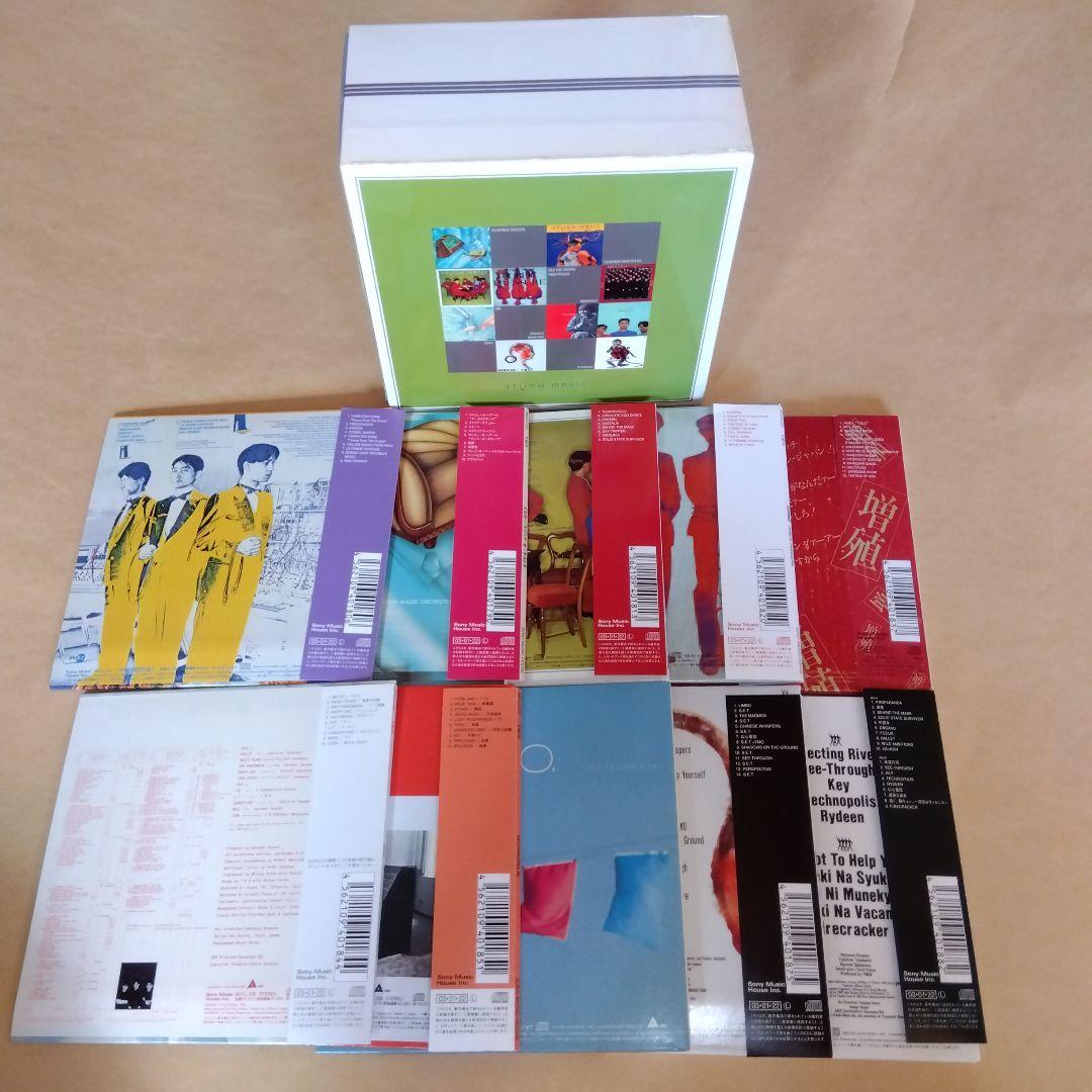 YMO CD10タイトル BOX セット 細野晴臣、坂本龍一、高橋幸宏