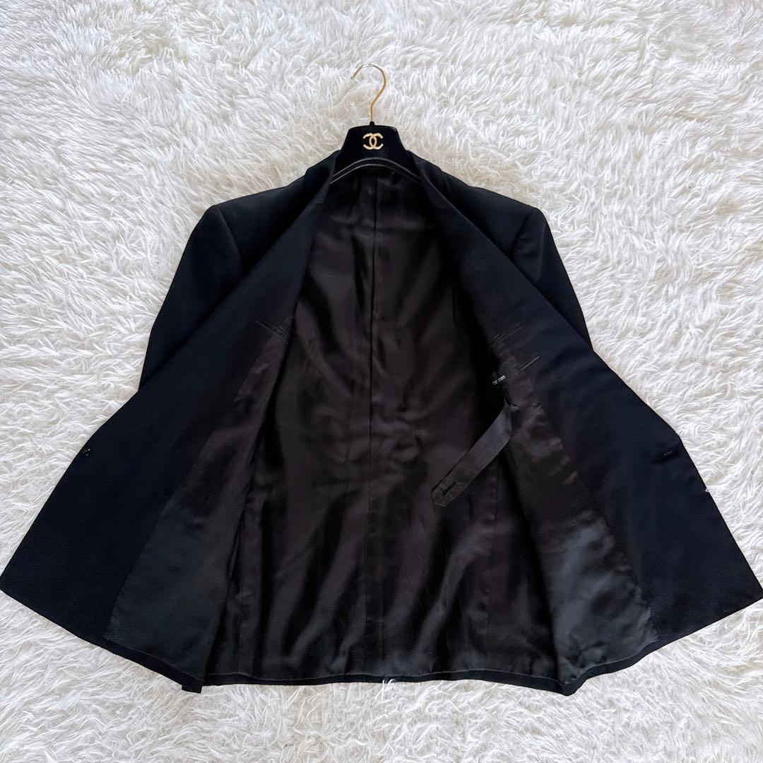 美品【Y’s for men】ダブルブレスト テーラードジャケット ブラック M