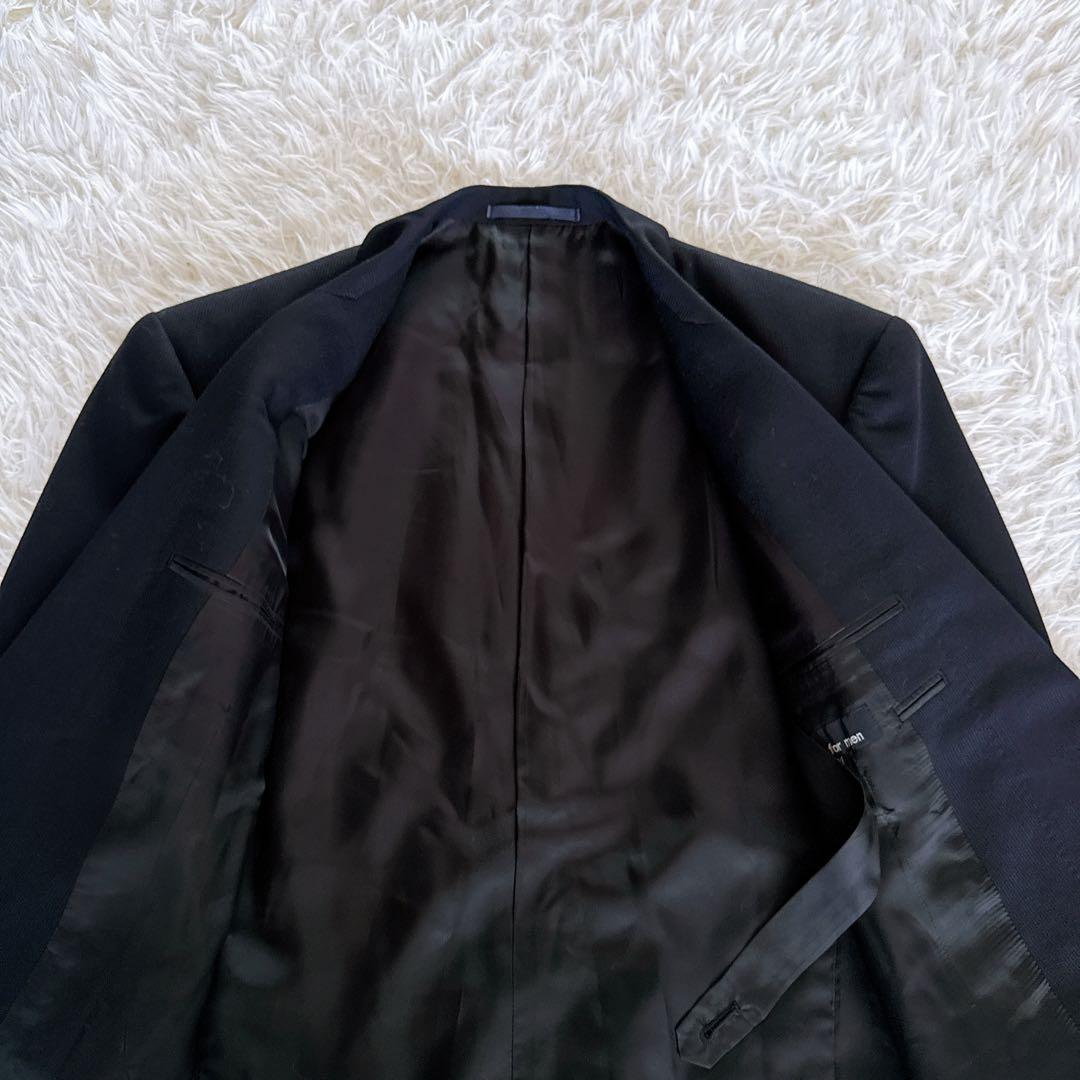 美品【Y’s for men】ダブルブレスト テーラードジャケット ブラック M