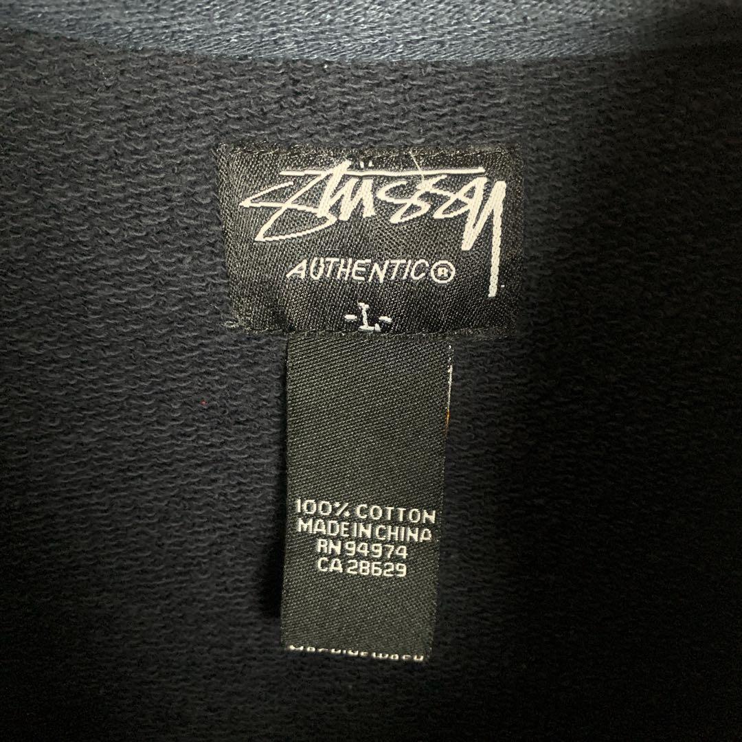 【即完モデル‼︎】STUSSY☆刺繍 スウェット スタジャン C564