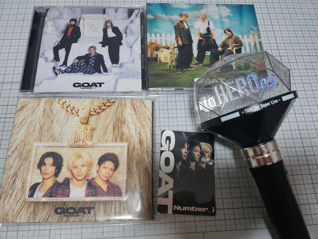 Number_i GOAT CD ペンライト